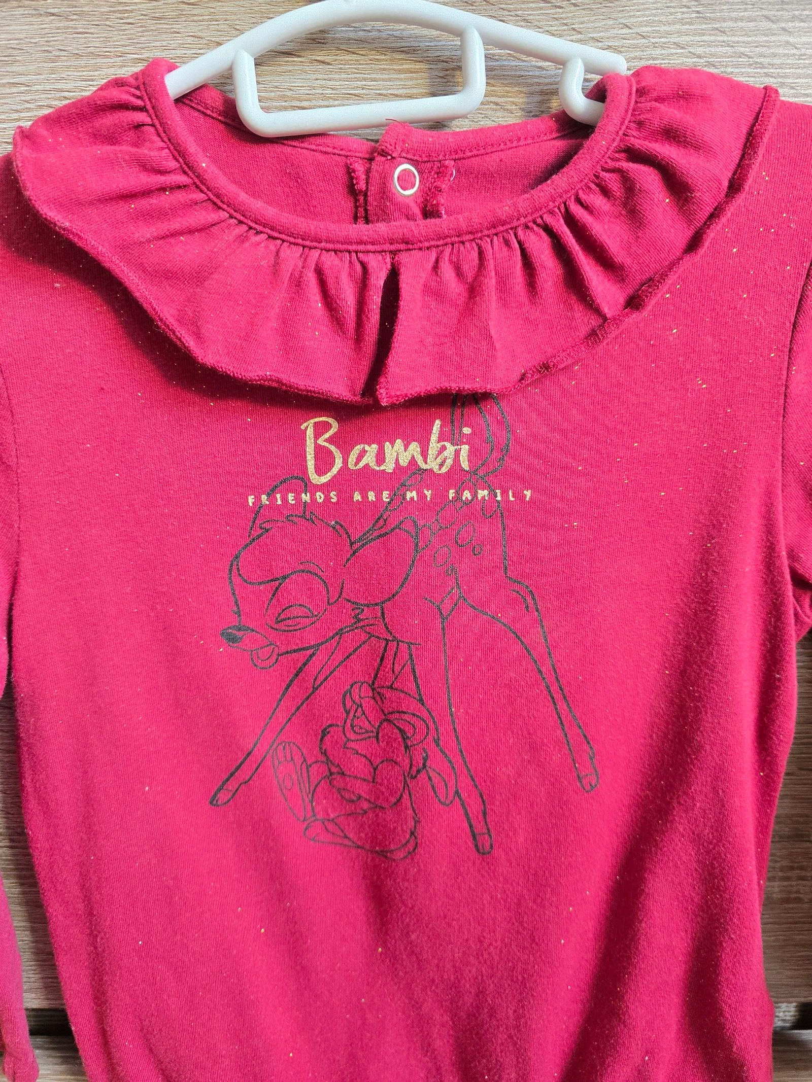 Roupa para Bebê Menina - Body Bambi - Disney - 24 meses 86 cm – photo 4